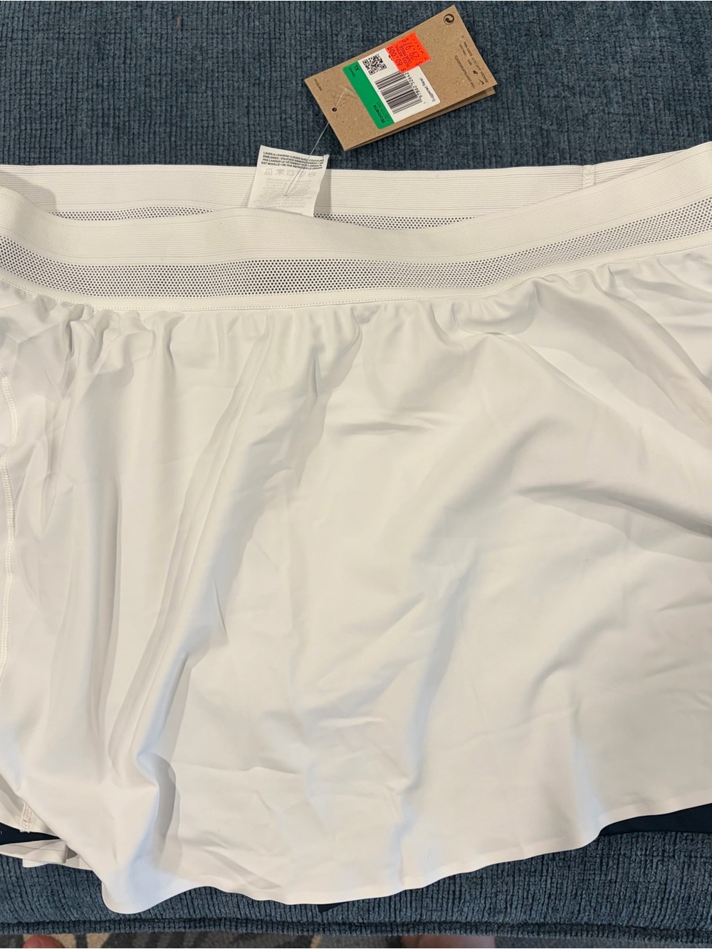 Nike Skirt Skort white with shorts size extra large XL new